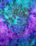 Silk Shawls featuring Blue Water Dreaming Aboriginal designs
