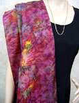 Silk Shawls featuring Inland Aboriginal designs