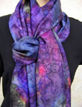 Silk Shawls featuring Inland Aboriginal designs