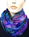 Silk Shawls featuring Inland Aboriginal designs