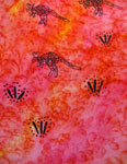 Silk Shawls featuring Inland Aboriginal designs