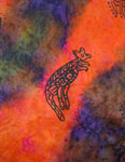 Silk Shawls featuring Inland Aboriginal designs