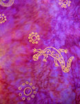 Square Silk Scarves featuring Inland Aboriginal designs