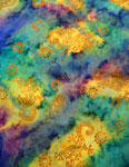 Square Silk Scarves featuring Inland Aboriginal designs