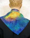 Square Silk Scarves featuring Inland Aboriginal designs