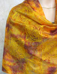Silk Shawls featuring Celtic art designs