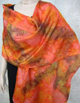 Silk Shawls featuring Celtic art designs