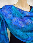 Silk Shawls featuring Celtic art designs