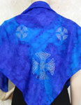 Square Silk Scarves featuring Celtic art designs