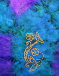 Square Silk Scarves featuring Celtic art designs