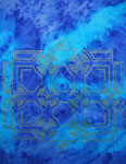 Square Silk Scarves featuring Celtic art designs