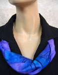 Long Silk Scarves featuring Dolphin designs