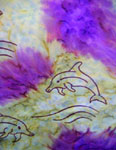Square Silk Scarves featuring Dolphin designs