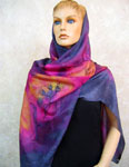 Pure Silk flowering gum shawls