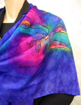 Pure Silk flowering gum shawls