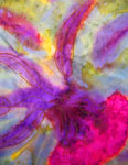 Pure Silk flowering gum square scarves
