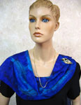 Pure Silk Long gum leaf scarves