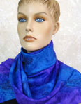 Long Silk Scarves featuring Harp designs