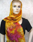 Long Silk Scarves featuring Kangaroo designs
