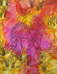 Long Silk Scarves featuring Kangaroo designs