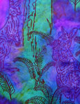 Square Silk Scarves featuring Kangaroo designs