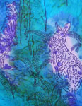 Square Silk Scarves featuring Kangaroo designs