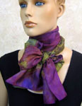 Long Silk Scarves featuring Koala designs