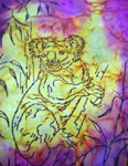 Long Silk Scarves featuring Koala designs