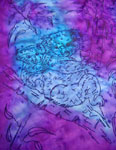 Long Silk Scarves featuring Koala designs