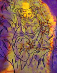 Long Silk Scarves featuring Koala designs