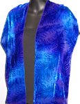 Devore Velvet painted Scarves