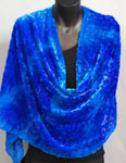 Devore Velvet painted Shawls