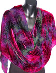 Devore Velvet painted Shawls