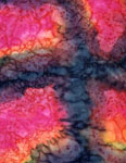 Silk Opal painted Long Scarves