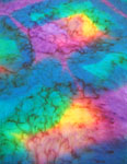 Silk Opal painted Long Scarves