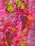 Square Silk Scarves featuring Vineyard Art designs