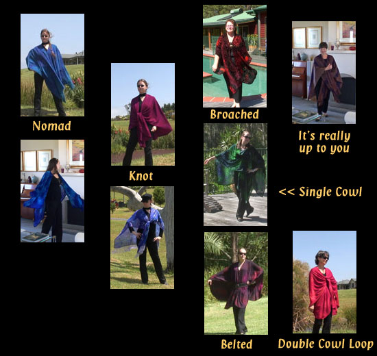 How to wear you Ruana