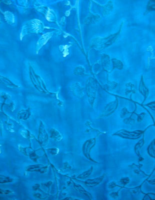 Devore Velvet Fringed Ruana