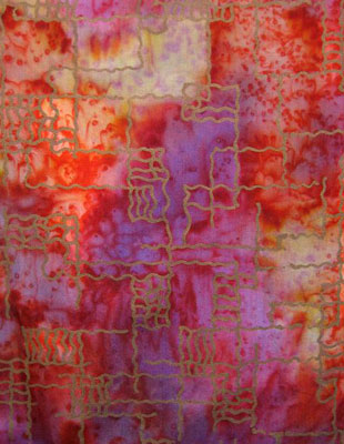 Silk Shawls featuring warp and weft designs