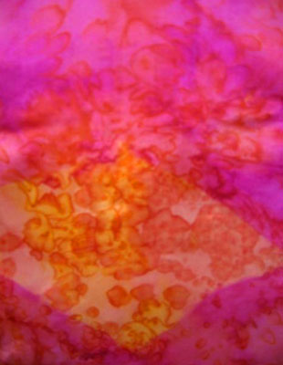 Long Silk Scarves painted in brilliant opal colours
