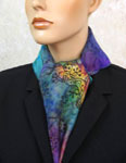 Square Silk Scarves featuring Inland Aboriginal designs