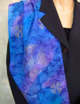 Long Silk Scarves featuring Dolphin designs
