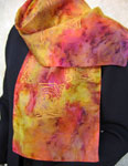 Long Silk Scarves featuring Dolphin designs
