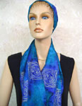 Long Silk Scarves featuring Dolphin designs
