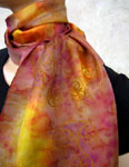 Long Silk Scarves featuring Dolphin designs