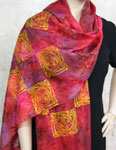 Silk Shawls featuring Celtic art designs