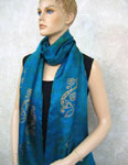 Silk Shawls featuring Celtic art designs