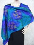 Silk Shawls featuring Celtic art designs