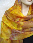 Silk Shawls featuring Celtic art designs