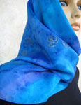 Square Silk Scarves featuring Celtic art designs